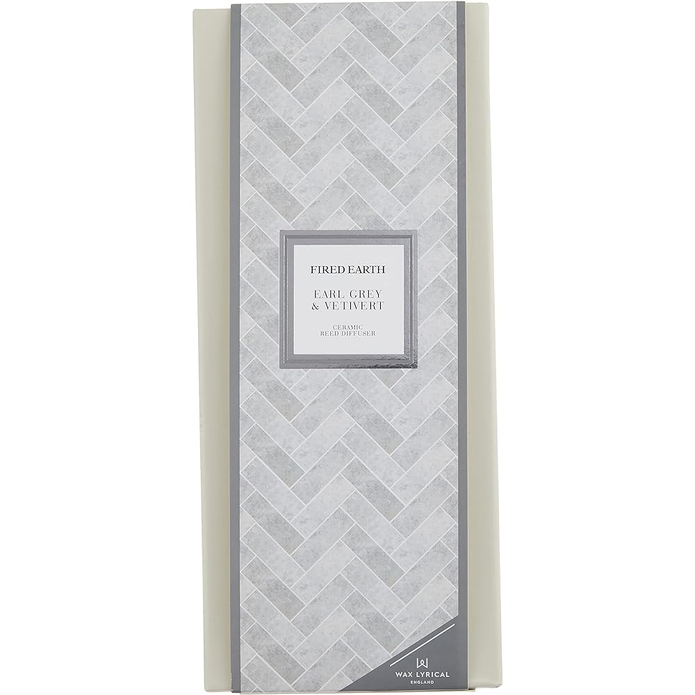 WAX LYRICAL FIRED EARTH Ceramic Diffuser 200ml Earl Gray & Vetiver