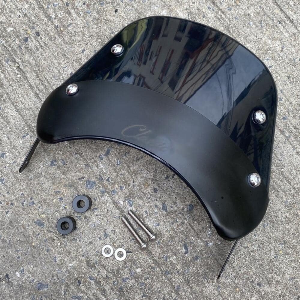 Meter Visor Shield for Honda DAX125 ST125 DX007 Diablo Custom Works Windshield (Classic) for Honda Dax125 ST125 Meter Visor/Meter Windshield