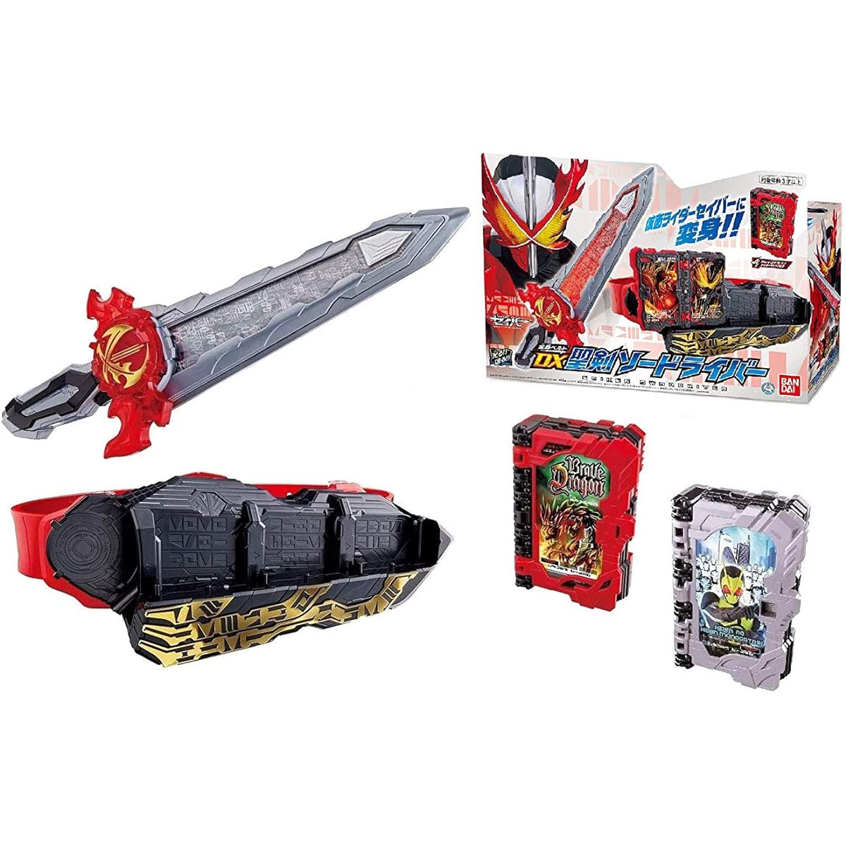 (Purchase bonus: Hiden's Secret Story Wonder Ride Book included) Kamen Rider Saber Transformation Belt DX Holy Sword Sword Driver
