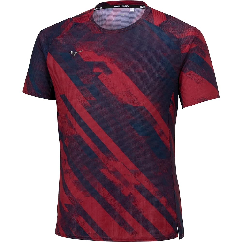 [Mizuno] Training Wear Dry Aeroflow Short Sleeve T-Shirt Highly Ventilated 32MAA555