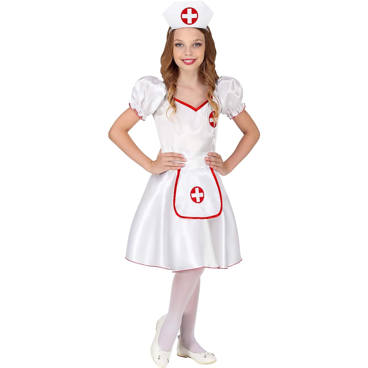 Widman Nurse - Costume for kids - XL - 159cm - 164cm - 14 - 16 years