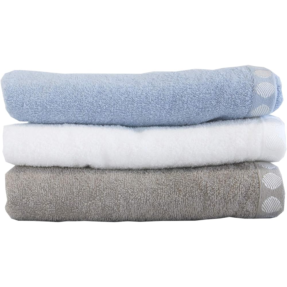 Japan Utensil Bath Towel Imabari Towel 60 x 140cm Set of 4 Blue