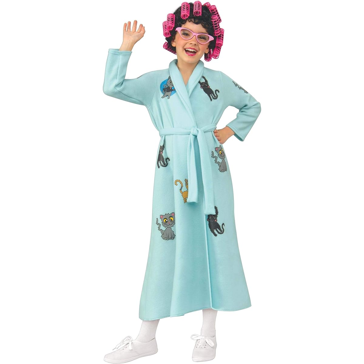 Rubies Crazy Cat Lady Girls Kids Funny Costume L 700900_L