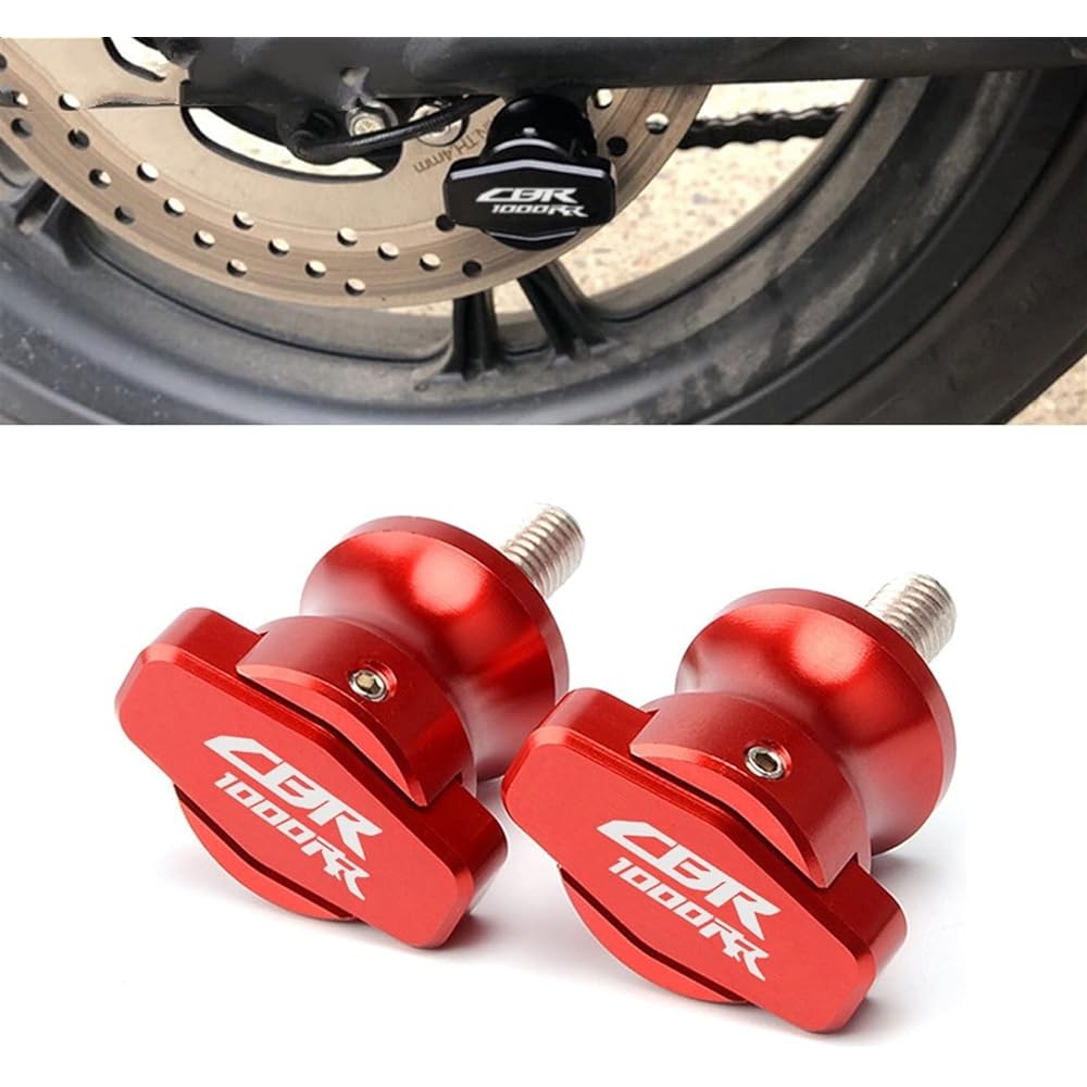DEMUR M8 Motorcycle Accessories Swing Arm Slider Spool Stand Slider Screw Fit CBR1000RR CBR 100RR CBR1000 RR 2004-2015 2014. Swing Arm Slider Spool (Size : Green)