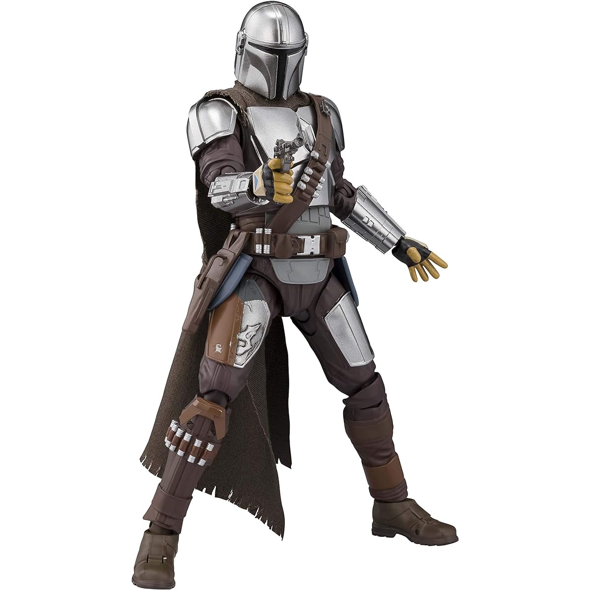 S.H.Figuarts Star Wars The Mandalorian (Beskar Armor) (STAR WARS:The Mandalorian) Approx. 150mm ABS&PVC&Cloth Painted Movable Figure