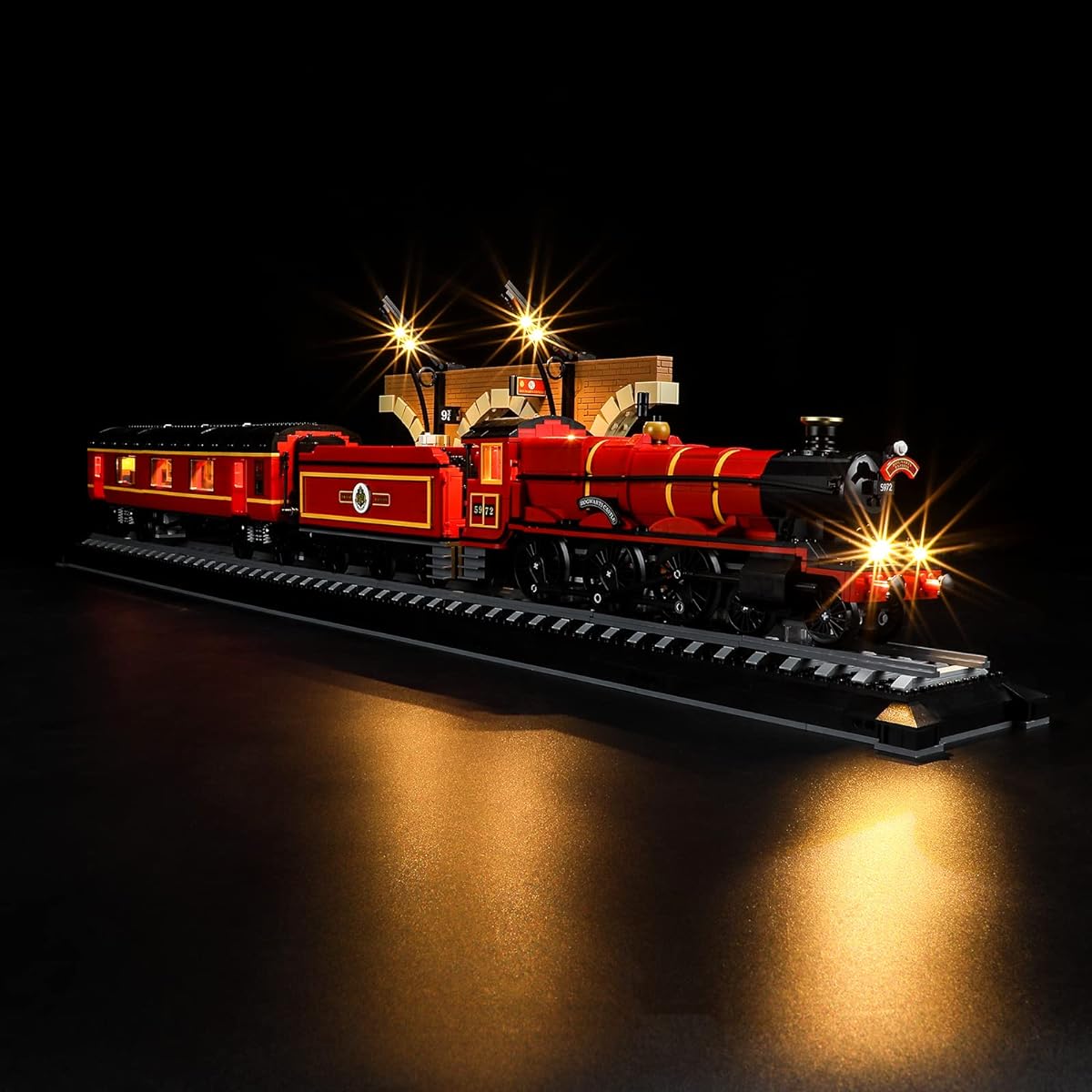 Lego-76405 Hogwarts Express Collector's Edition LED Lighting Kit Compatible with Lego Building Block Models Model Set Not Included