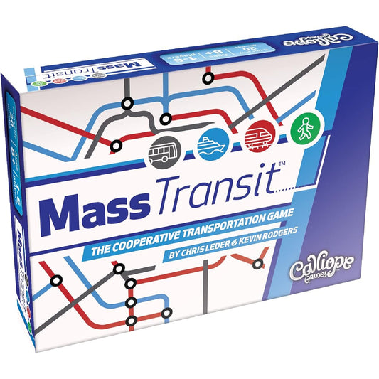 Mass Transit Card Game 1-6 Players Fast-paced Cooperative Game