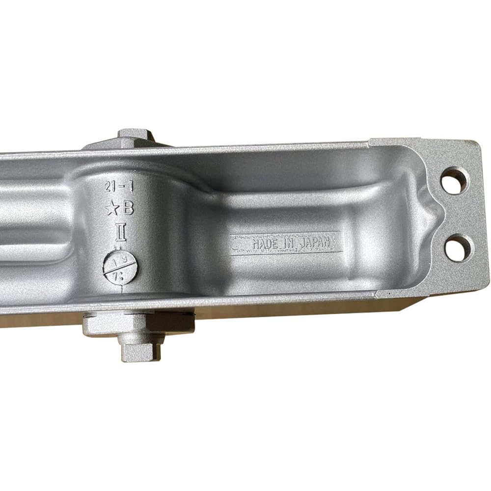 Nippon Door Check Manufacturing New Star Parallel Door Closer with Stop Silver P-182 1 piece