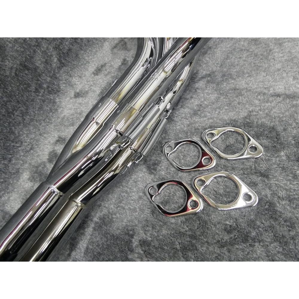 ZRX400 [Australia] Ganimata muffler plating / ZRX400Ⅱ early kawasaki Kawasaki Australia plating iron pipe