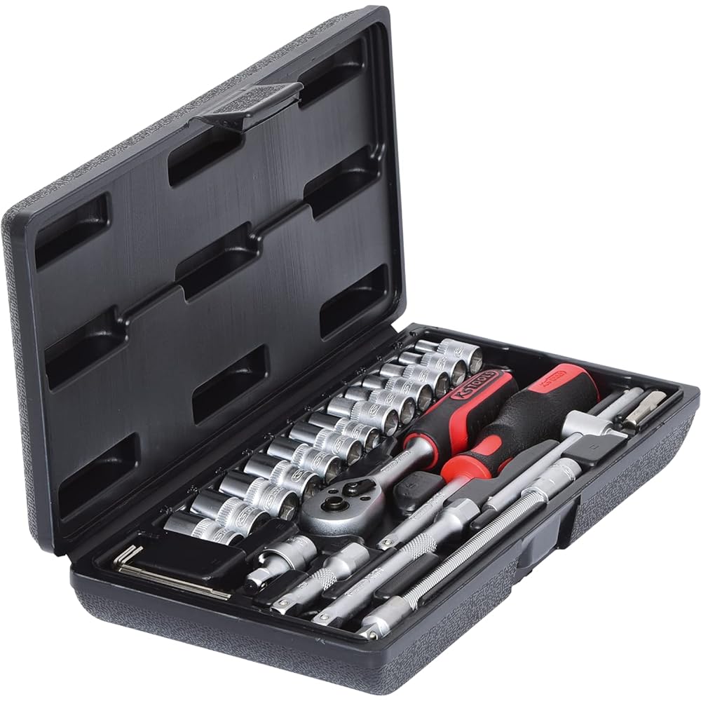 KS TOOLS 1/4" Socket set 25 pcs 911.0625