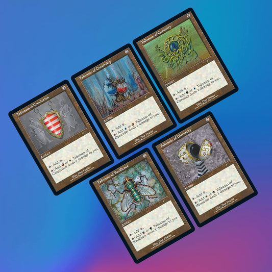 Magic the Gathering Secret Lair: Dan Frazier Returns: Talisman of the Enemy (Foil)