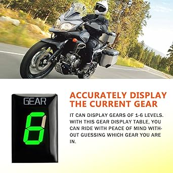 Digital Meter Display For Suzuki GSX-R600 GSX-R750 GSX-R 600 GSXR 750 GSXR600 2019 Motorcycle Accessories Gear Indicator ECU Speed Gear Display Meter Indicator Meter Display