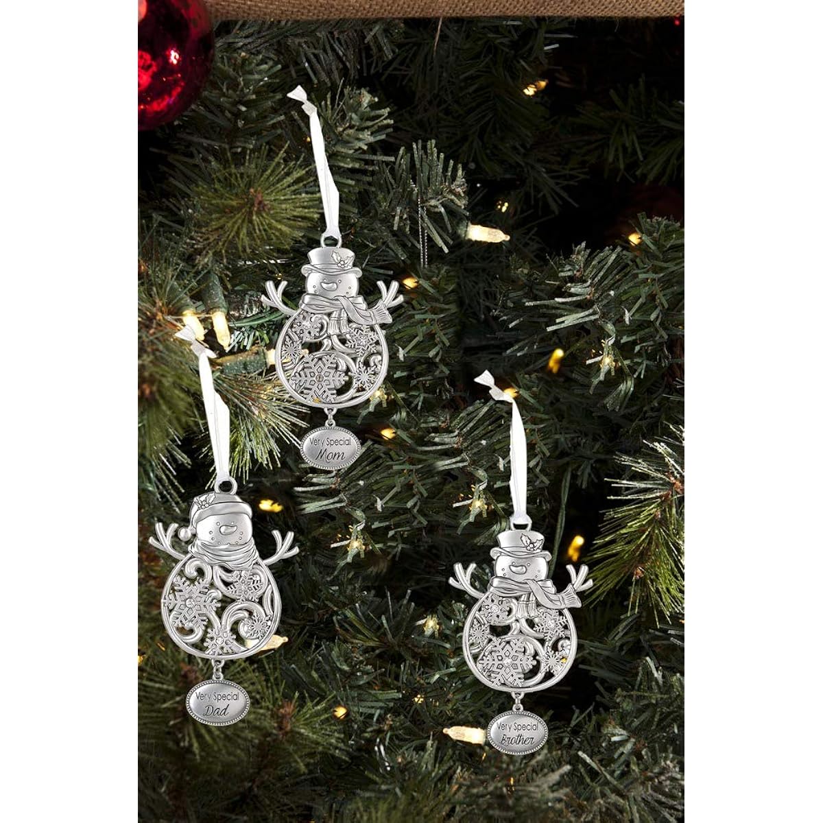 Very Special Mama Snowmen 3 5/8" Christmas Ornament