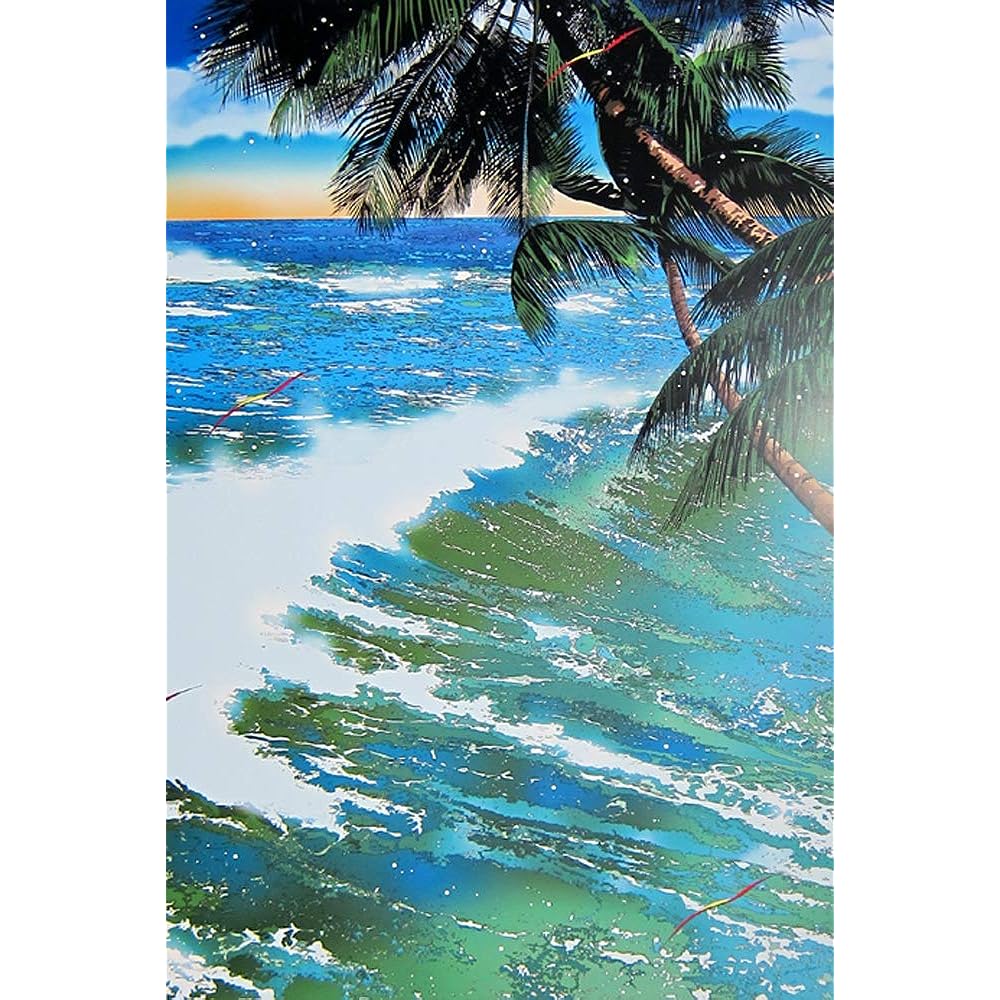 Hideto Suzuki◆[One day I will return to the sea]◆Art print◆Framed 53x43cm◆