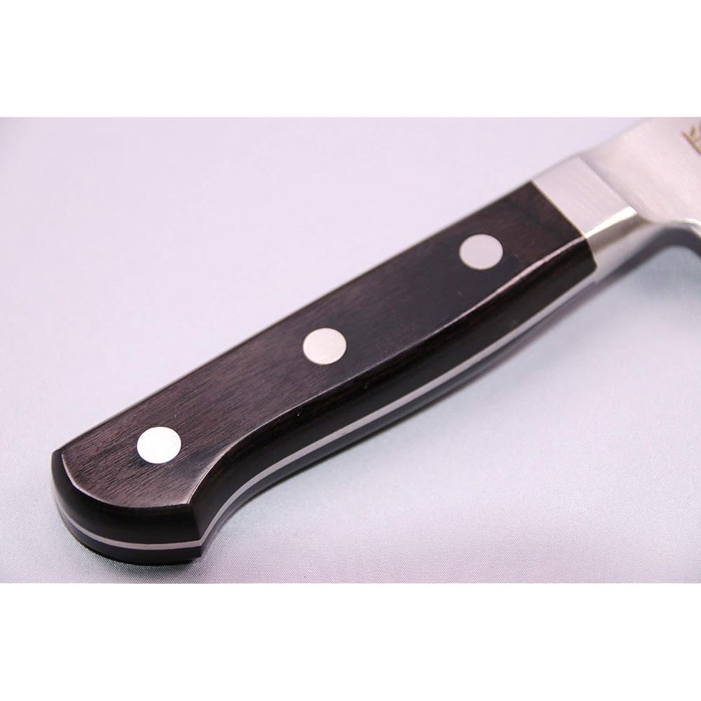 Toshu Giken Knife Fusachika VM Single Edge Flange Ajikiri Knife 105mm Japanese Knife Made in Japan 11581
