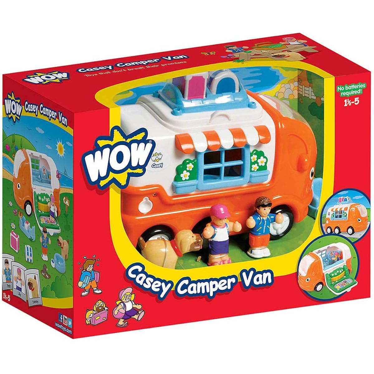 WOW Toys Working Vehicle Casey Camper Van TYWT10317