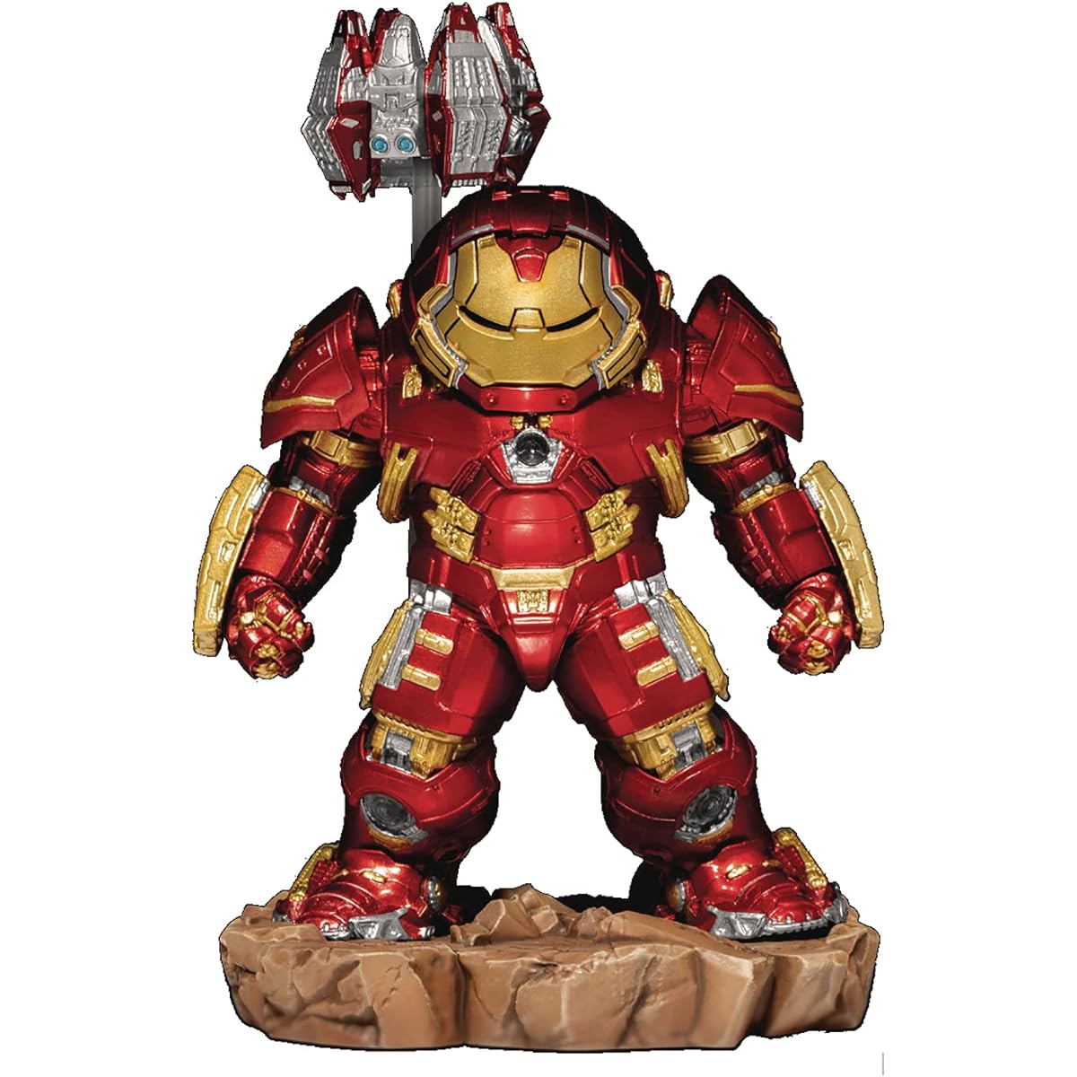 Beast Kingdom Marvel Avengers: Age of Ultron Hulkbuster MEA-028 Mini Egg Attack Figure Multicolor
