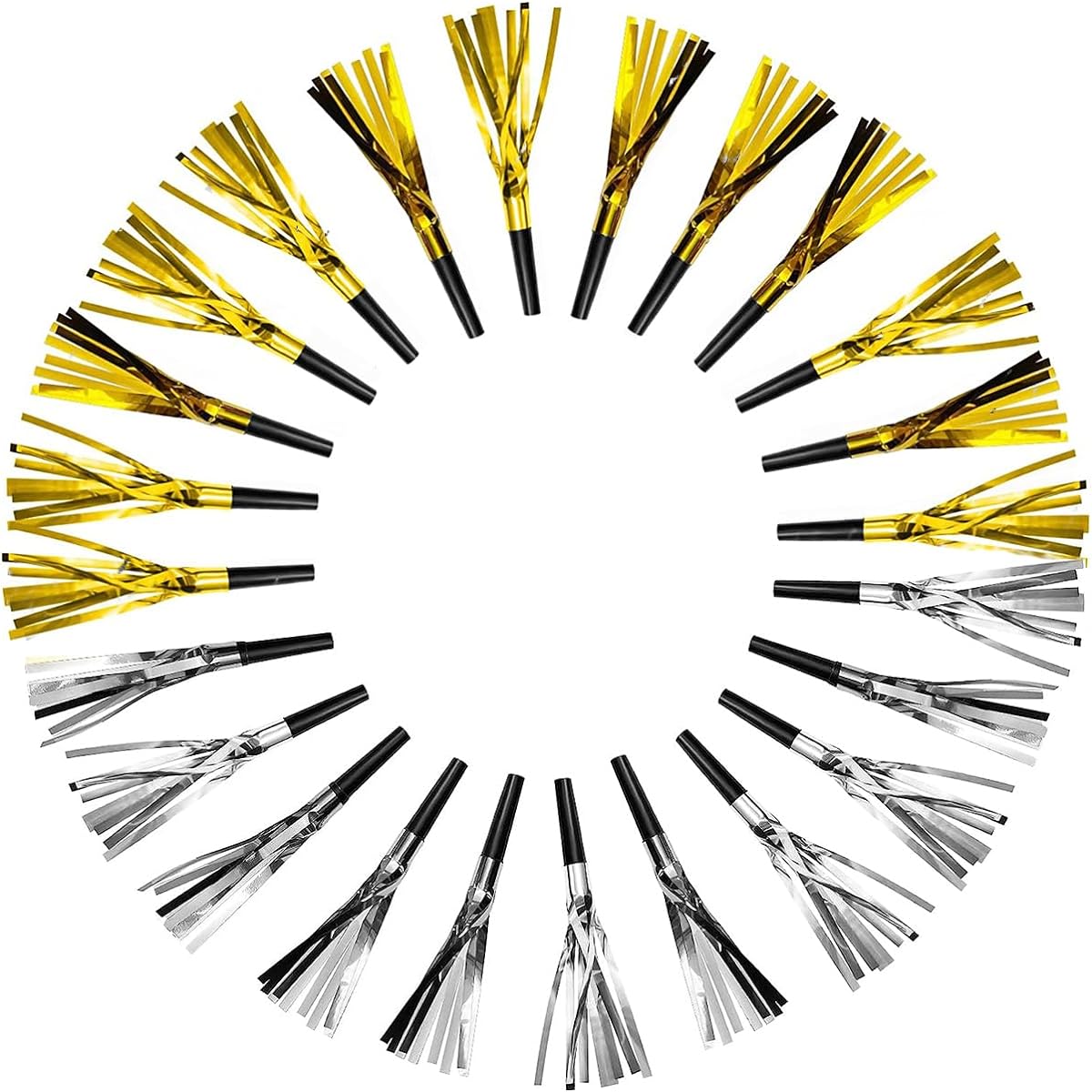 Noise Makers for Kids and Adults Party Horns and Blower Noise Makers for Birthday, Baby Shower, 2023, Graduation, Sporting Events, Party Favors Supplies