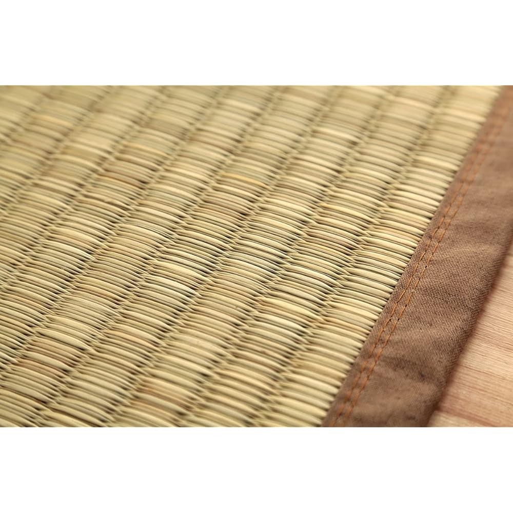 Ikehiko Igusa Rug Carpet Mat Rectangle DX Okinawa Beag Beige Approx. 191 x 250cm Made in Japan Backed Cushion #7608480