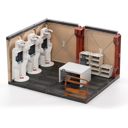 JOYTOY Theme Scene Base for 1/18 Action Figures Mecha Depot: Medical Area