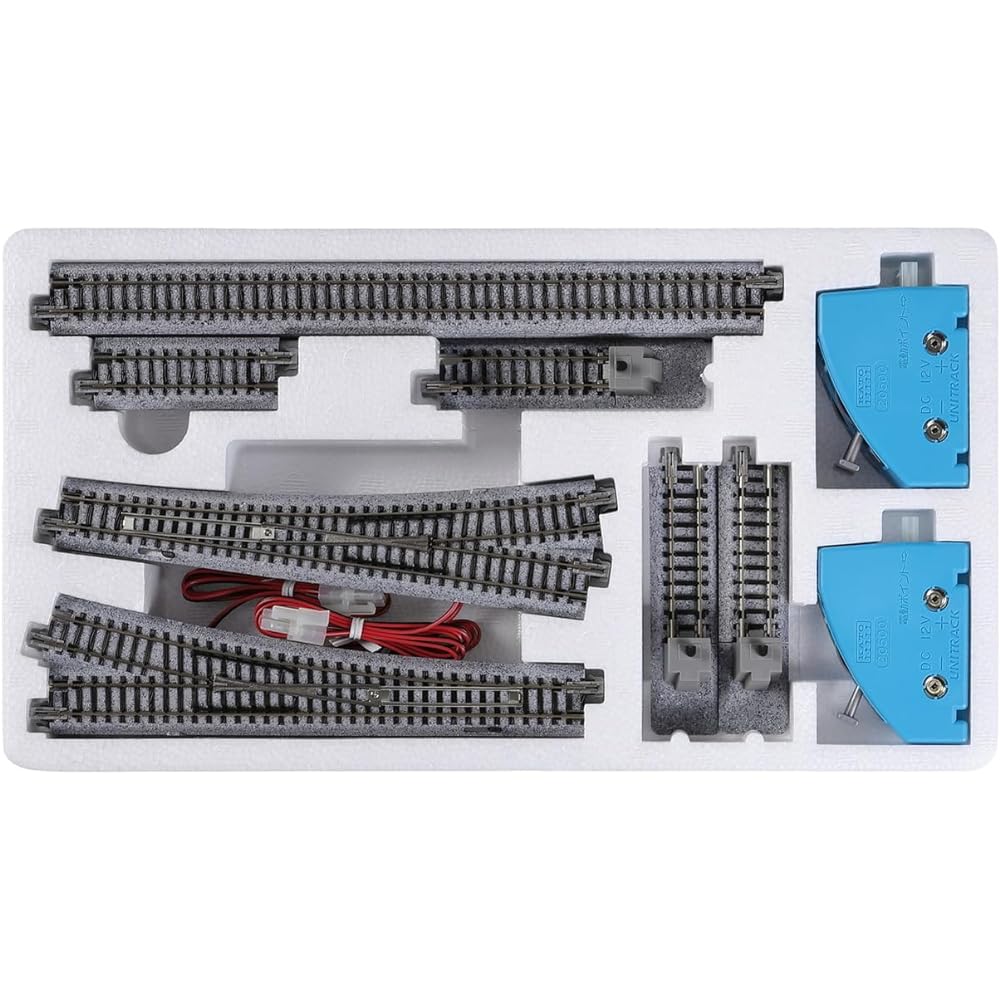 KATO N Gauge Garage Driving Line Electric Point Set V3 20-862 Railway Model Supplies
