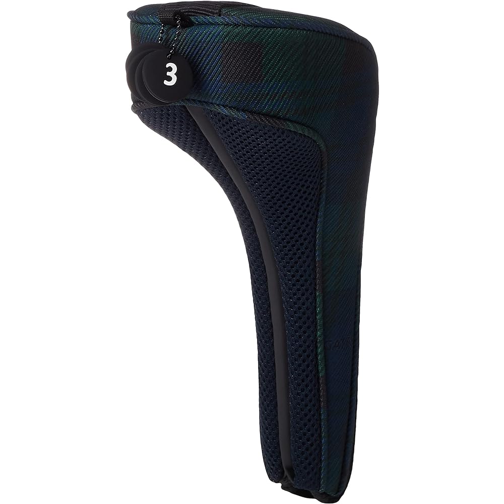 [Pearly Gates] Head Cover [Black Watch Series] (For fairway wood, compatible with numbers 3, 5, 7, and X) / Golf FW / 053-3184311 141_Black Watch
