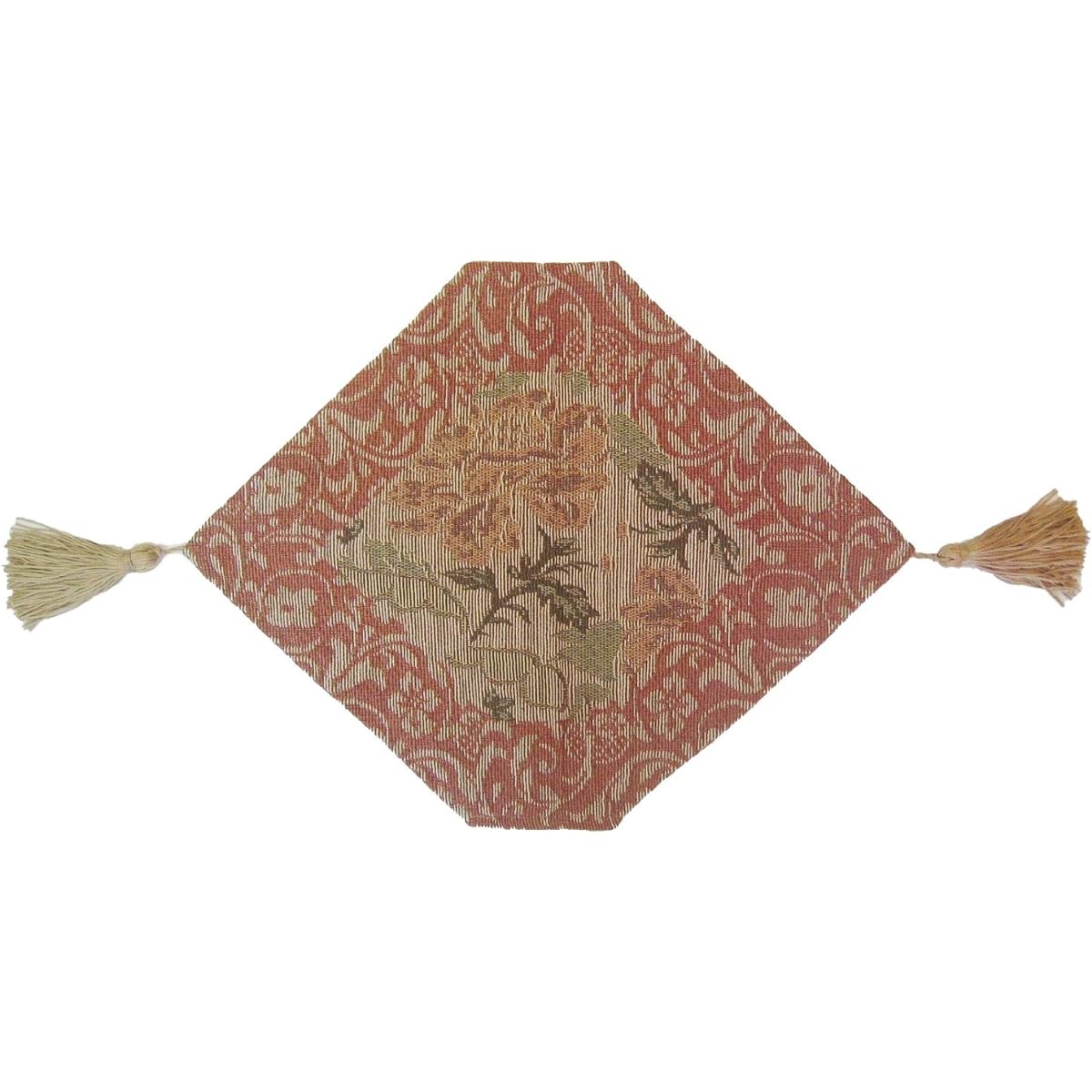 (33cm by 43cm) - DaDa Bedding TR-10072 Floral Woven Table Runner, 33cm by 43cm, Floral