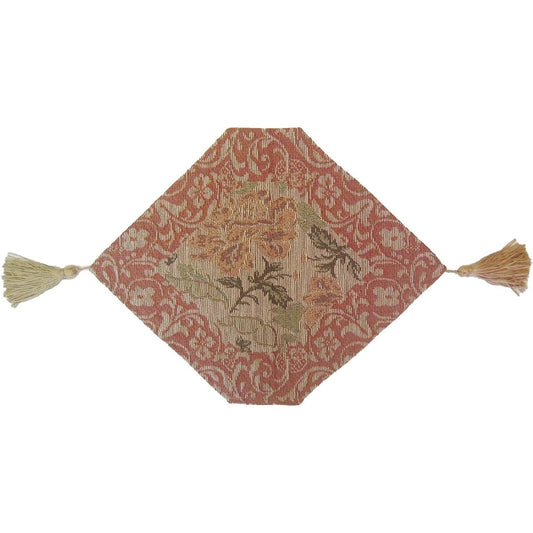 (33cm by 43cm) - DaDa Bedding TR-10072 Floral Woven Table Runner, 33cm by 43cm, Floral
