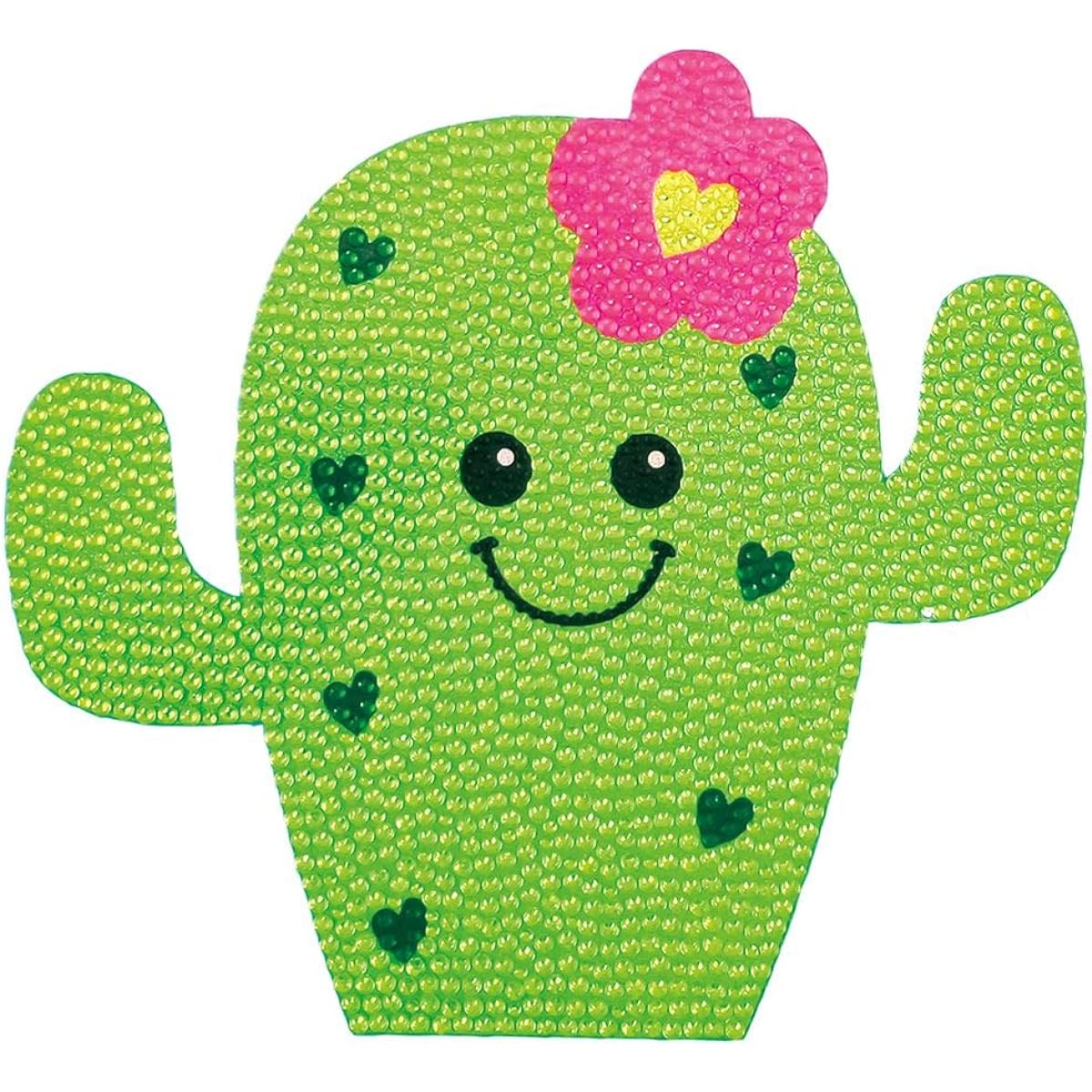 iscream Sparkly Rhinestone Happy Days Vinyl Sticker 6 inch Green 700-265