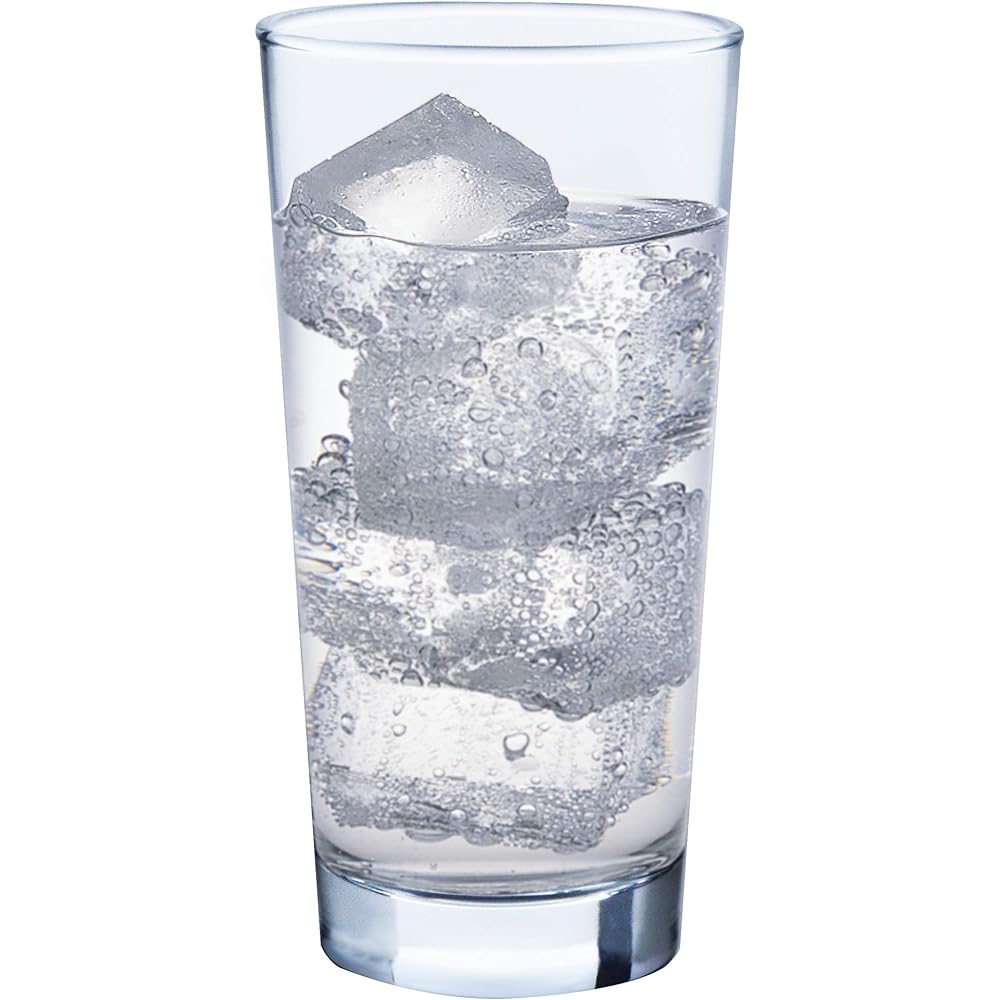 Toyo Sasaki Glass Tumbler Glass Tumbler Approx. 435ml 60 pieces (sold in case) Long Tumbler Made in Japan Dishwasher Safe Tumbler Glass Cup 00535