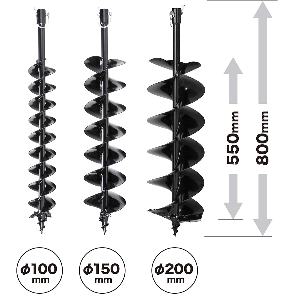 Makita Earth Auger Bit 100mm A-71657