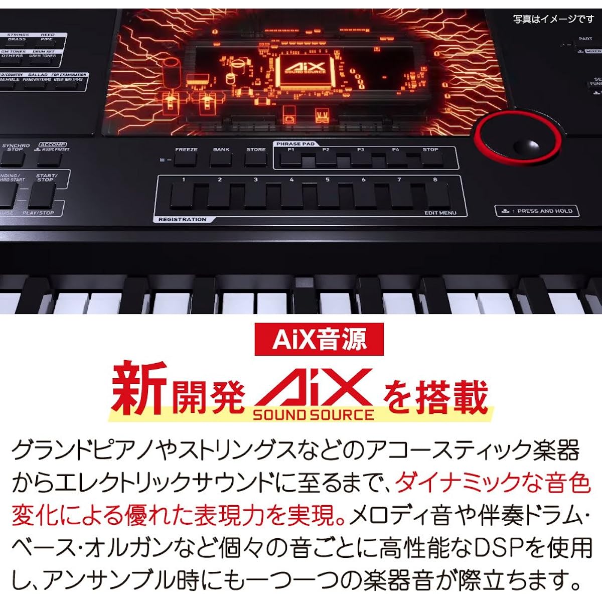 CASIO CT-X3000 Stand Set 61 Keys Casio Keyboard Electronic Piano