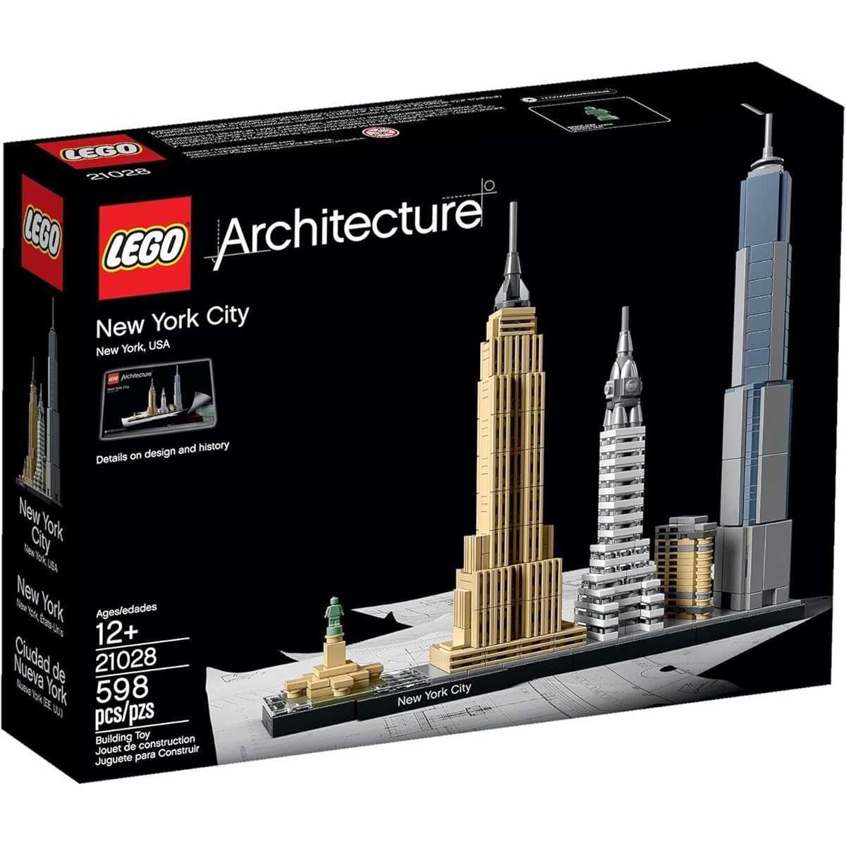 LEGO (USA Warehouse) 2016 Architecture New York City 21028, New, Hard to FIND, Great Gift!Item#NO: 43E8E-UFE6 C2A22247