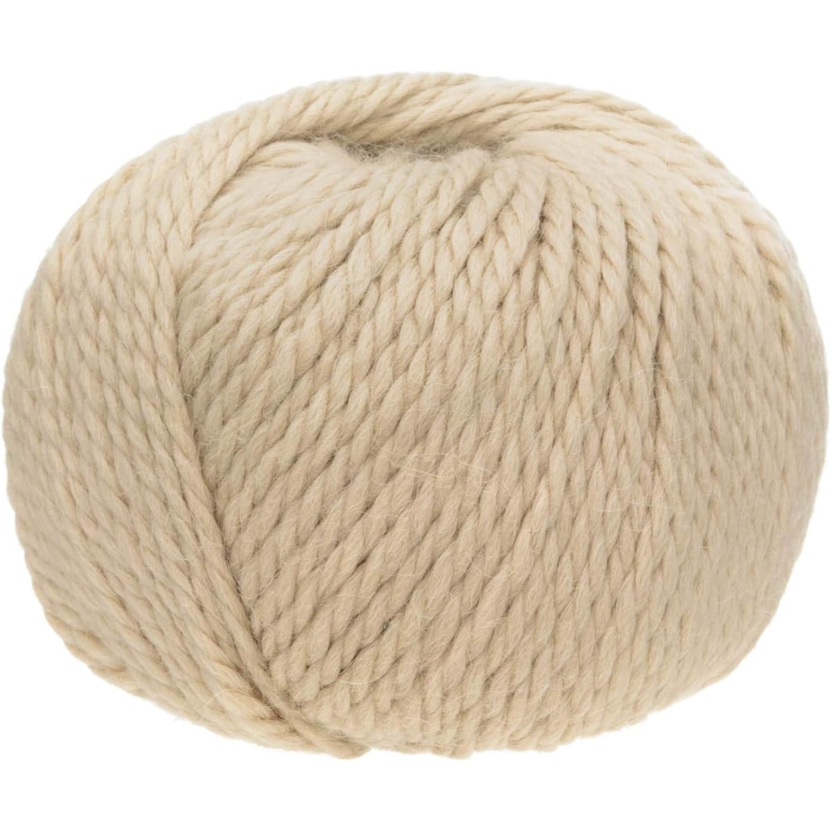 CAVAYOMA 100% Baby Alpaca Yarn Chunky 30+ Colors (No Itch) #5 Bulky Baby Alpaca Yarn for Knitting & Crocheting 6 Balls (300g 10.5oz) Handpicked Quality from Peru - Sandcastle Beige