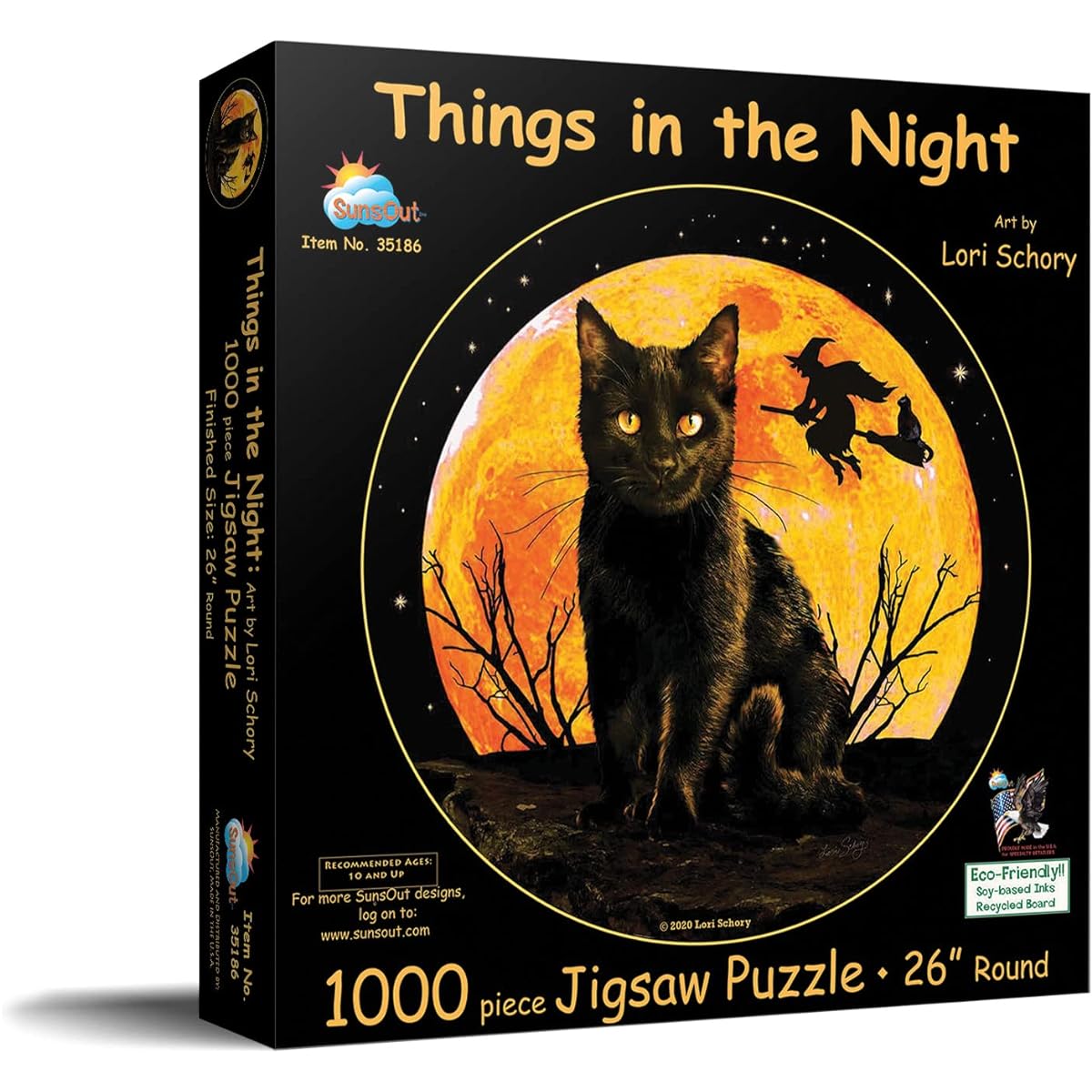 SUNSOUT INC Things in The Night Jigsaw Puzzle 1000 Pieces