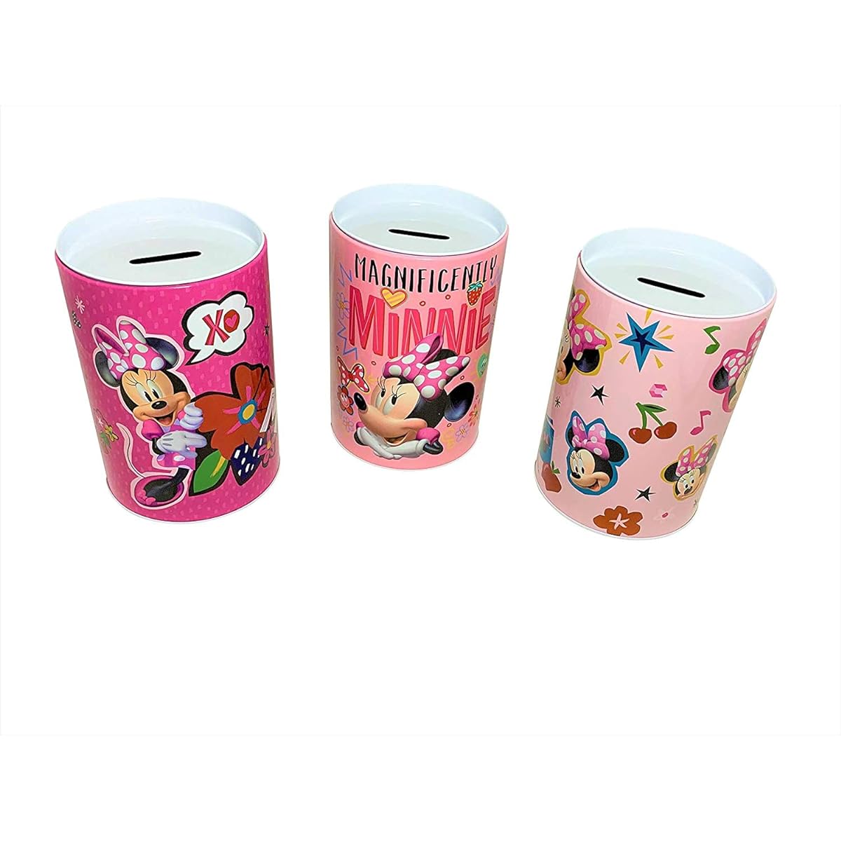 Coin Bank Minnie Mouse Coin Bank Set of 3 Wonderful Minnie XOXO Cool