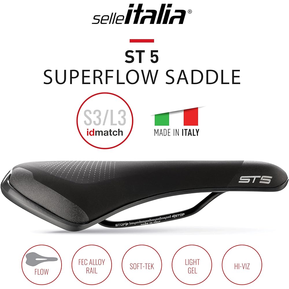 Selle Italia selle ITALIA ST5 Flow FeC S Saddle