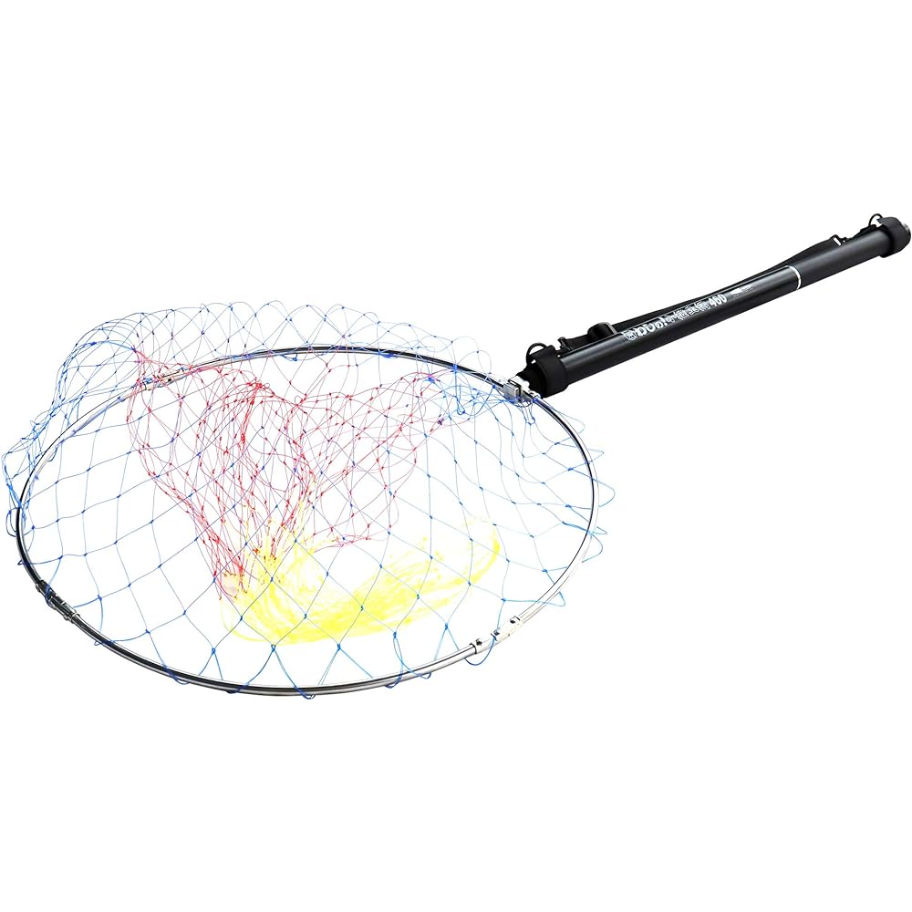 Limited time special price Lunahisano My! Small Tsugi Ball Net Set 460/510 Carbon Telescoping Ash Net with Stainless Steel Frame and Net Fishing Ball Handle Tamo Fish Handle Landing Landing Pole Landing Net Suitable for both Freshwater and Seawater Sea B
