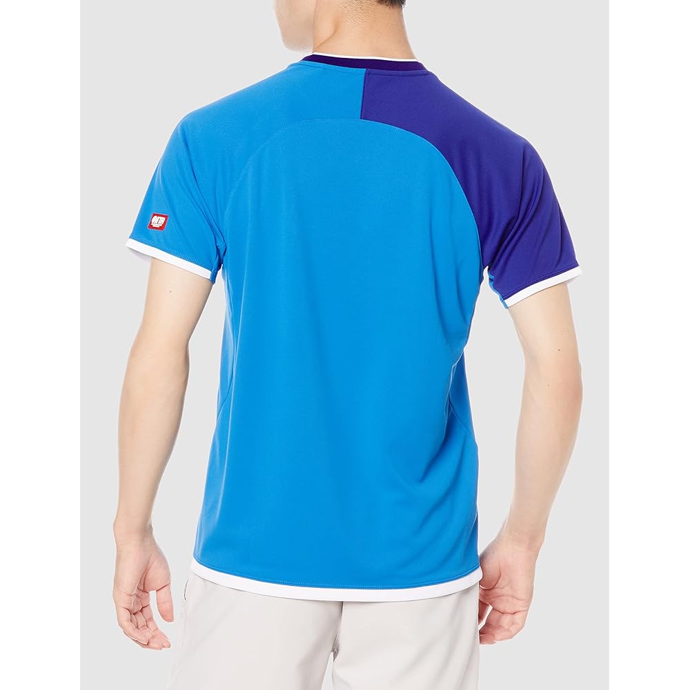 [Mizuno] Table Tennis Wear Game Shirt V-Neck Sweat Absorbent Quick Drying Dynamotion Fit JTTA Officially Approved 82JA2101