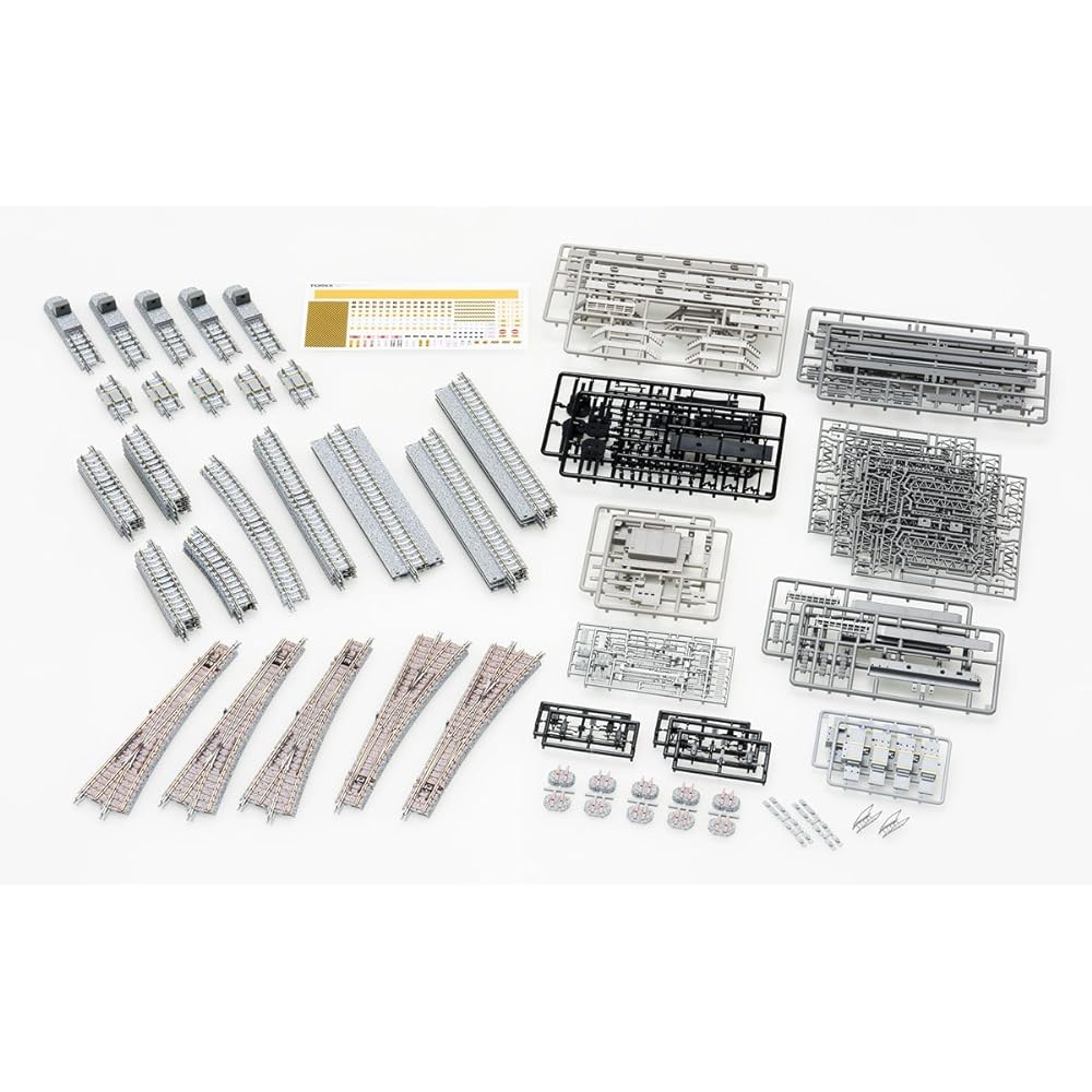 TOMIX N Gauge Depot Rail Set 91016 Railway Model Supplies Silver