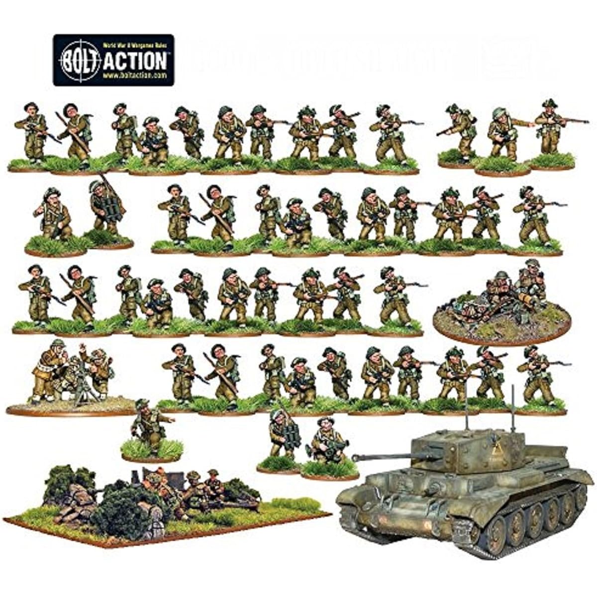 Warlord Games BSTART04 Bolt Action - British Starter Army