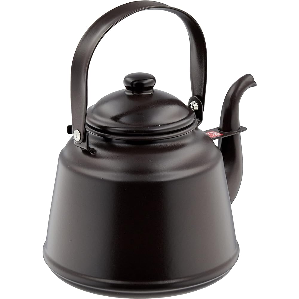 Hearth Designs Kettle Matte Brown 2.3L Enamel Kettle RTK-04