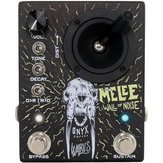 Walrus Audio/Melee: Wall of Noise WAL-MELEE/ONY Distortion Reverb Black Friday 2023 Limited Onyx Edition