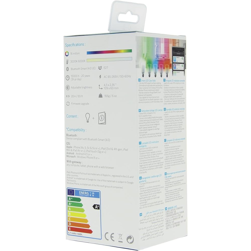 DR. BOTT BeeWi Bluetooth compatible LED light 18576