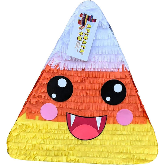 APINATA4U Candy Corn Pinata with Fangs Halloween Party Favors