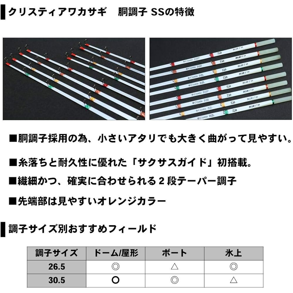 DAIWA Christia Smelt Body Condition SS Fishing Rod