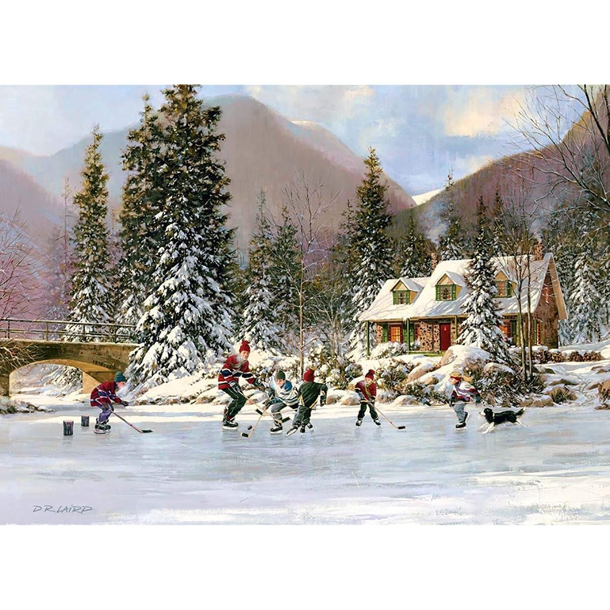 Cobble Hill Next Goal Wins! 350 Piece Family Puzzle