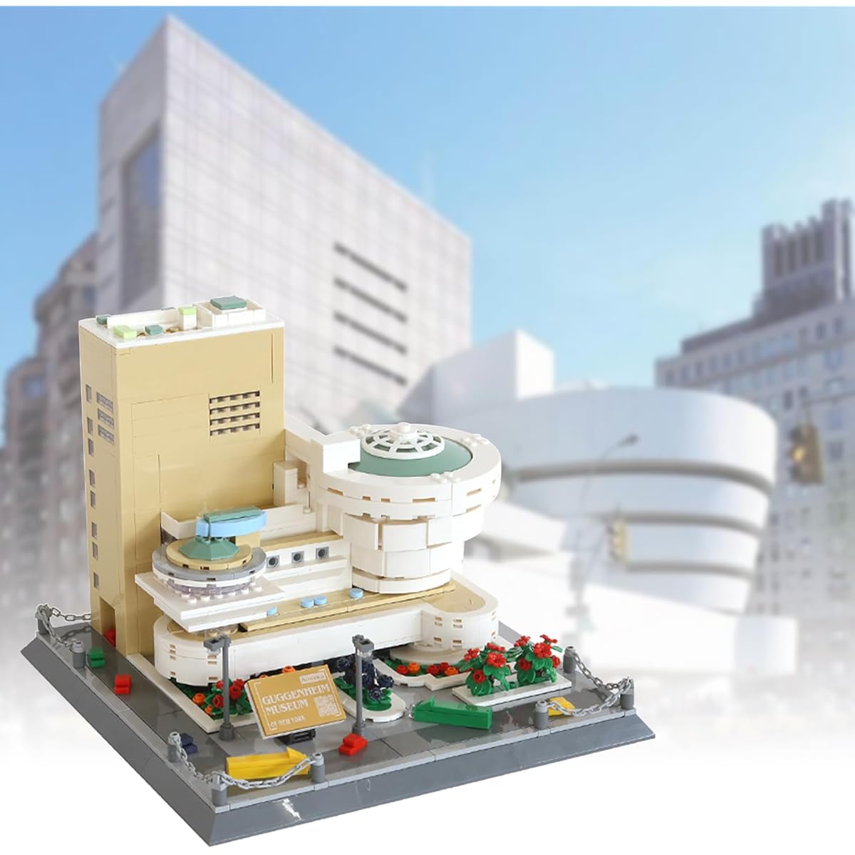 Oichy Building Blocks Set 902 Pieces World Famous Architecture Model Blocks Creative Toys Gifts for Kids and Adults