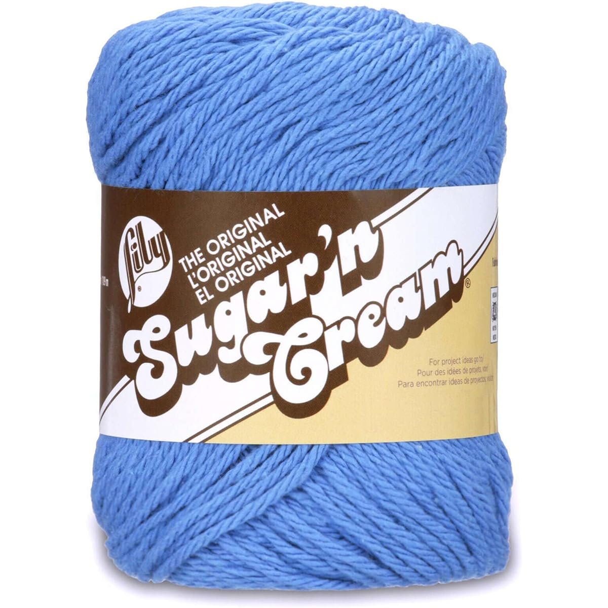 Lily Sugar 'n Cream Yarn Bundle 100% Cotton Worsted #4 Weight Solid & Ombre with Needle Gauge (Mix 231)