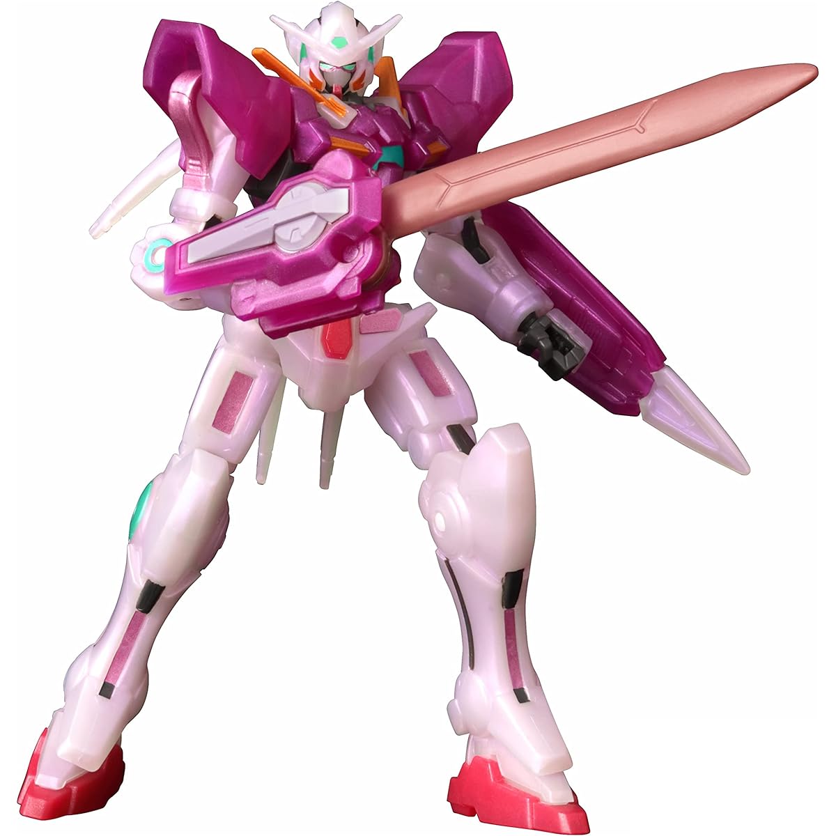 BANDAI AMERICA Mobile Suit Gundam 00 Gundam Infinity Gundam Exia (Trans-Am Mode) SDCC 2022 Limited Figure